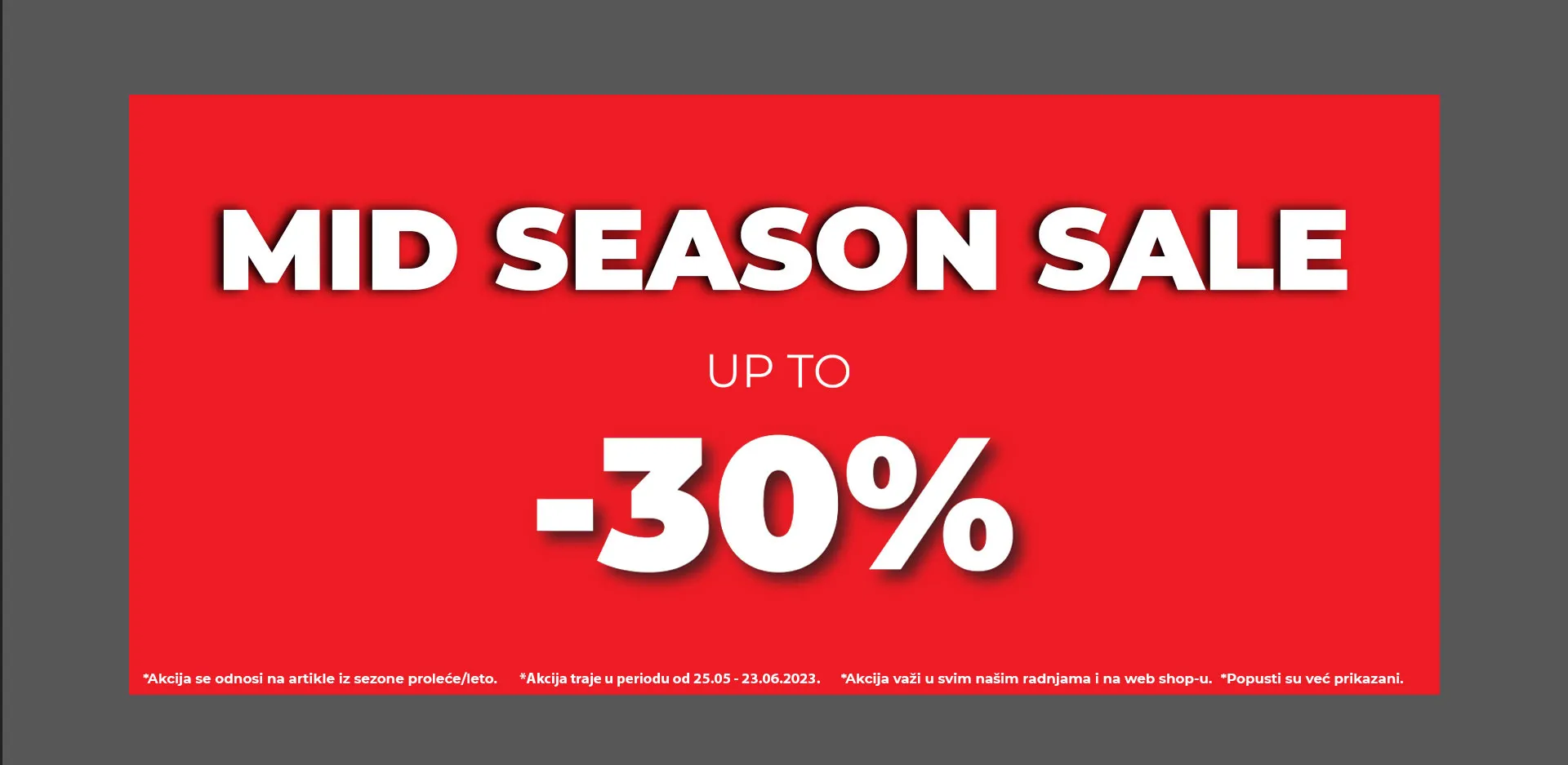 MID SEASON SALE