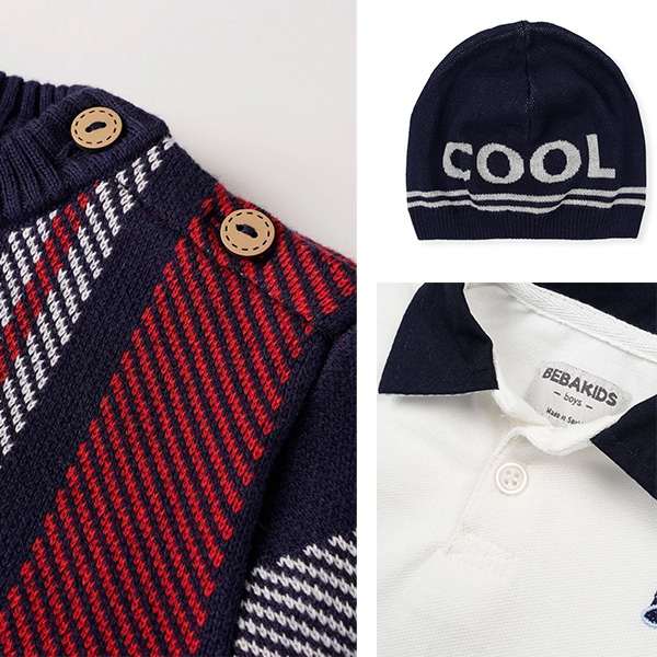 Džemper + Košulja + Kapa 2