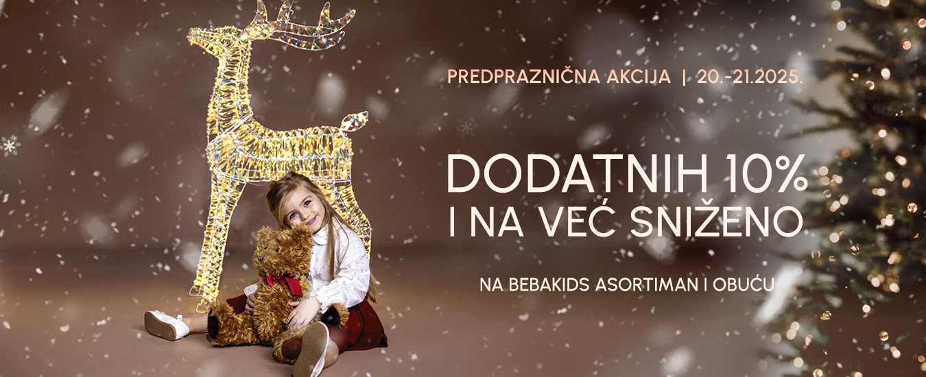 Bebakids predpraznična akcija