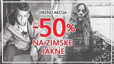 | AKCIJA do -50% na zimske jakne |