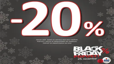 TC Big - Black friday akcija