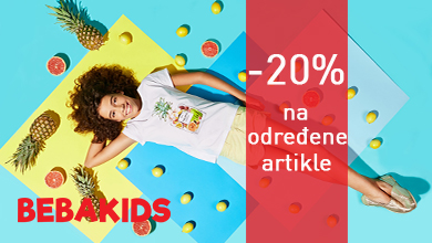 - 20% na određene artikle