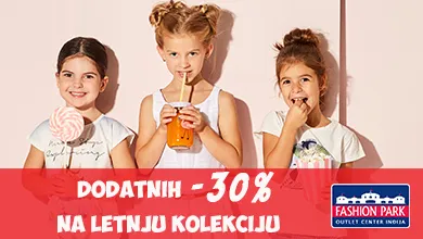 Dodatnih -30% u Fashion Outlet Parku