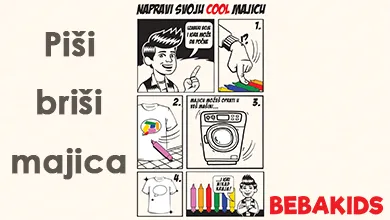 | PIŠI BRIŠI MAJICA |