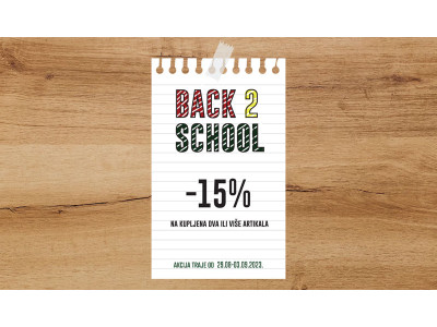 BACK TO SCHOOL
