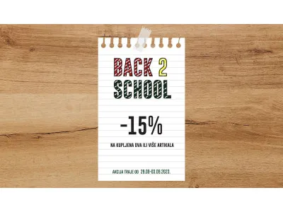 BACK TO SCHOOL