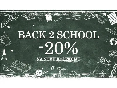 Back To School akcija je u toku!