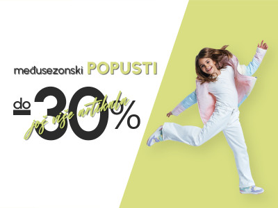 JOŠ VIŠE ARTIKALA NA AKCIJI!