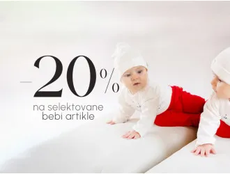 20 I 30% NA ODABRANE PROIZVODE ZA BEBE I DECU
