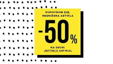 >>Akcija -50% na drugi jeftiniji artikal<<