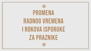 OBAVEŠTENJE O RADNOM VREMENU