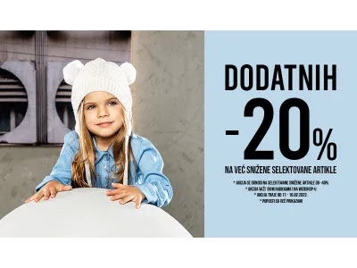 DODATNIH 20%