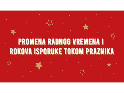 NOVOGODIŠNJE RADNO VREME