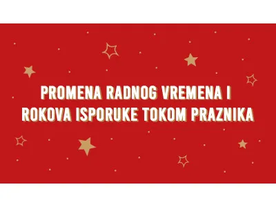 NOVOGODIŠNJE RADNO VREME