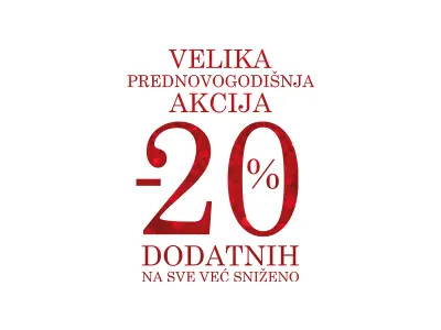 ❄❄ VELIKA PREDNOVOGODIŠNJA AKCIJA ❄❄