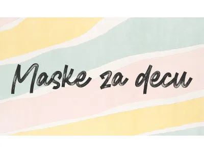 MASKE ZA DECU