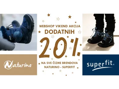 SUPERFIT & NATURINO DODATNIH -20%