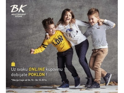 Uz svaku online kupovinu - POKLON! 