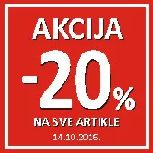 [NIŠ]  -20% popusta na svaku kupovinu