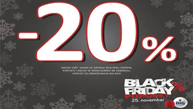 TC Big - Black friday akcija