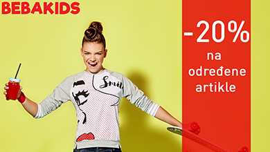 -20% na određene artikle