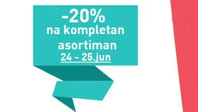 Dečiji vikend -20% na sve!