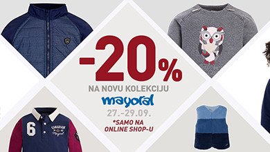 | ONLINE AKCIJA | Mayoral