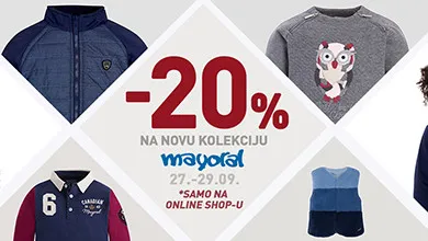 | ONLINE AKCIJA | Mayoral