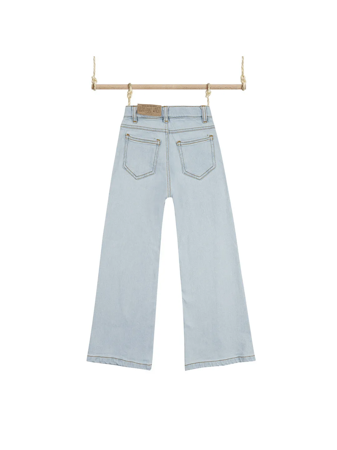 TEKSAS PANTALONE ZA DEVOJČICE GREY2