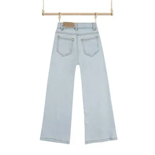 TEKSAS PANTALONE ZA DEVOJČICE GREY2