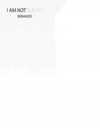 MAJICA BASIC KREM ZA DEVOJČICE BELA