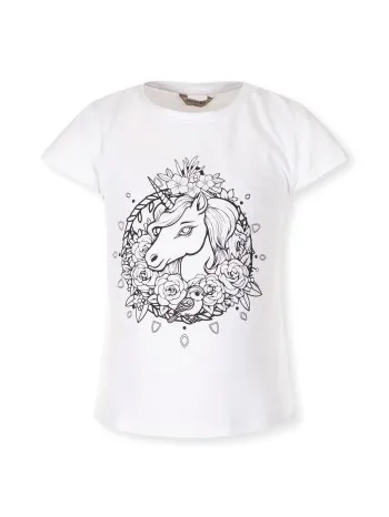 MAJICA ZA DEVOJČICE PIŠI-BRIŠI