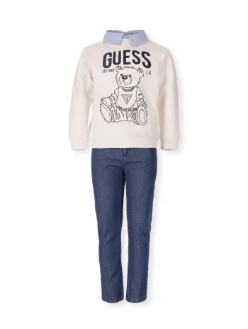 KOMPLET DUKS I FARMERKE ZA DEČAKE GUESS