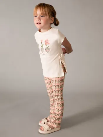 KOMPLET MAJICA I HELANKE ZA DEVOJČICE