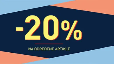 | AKCIJA | -20% NA ODREĐENE ARTIKLE