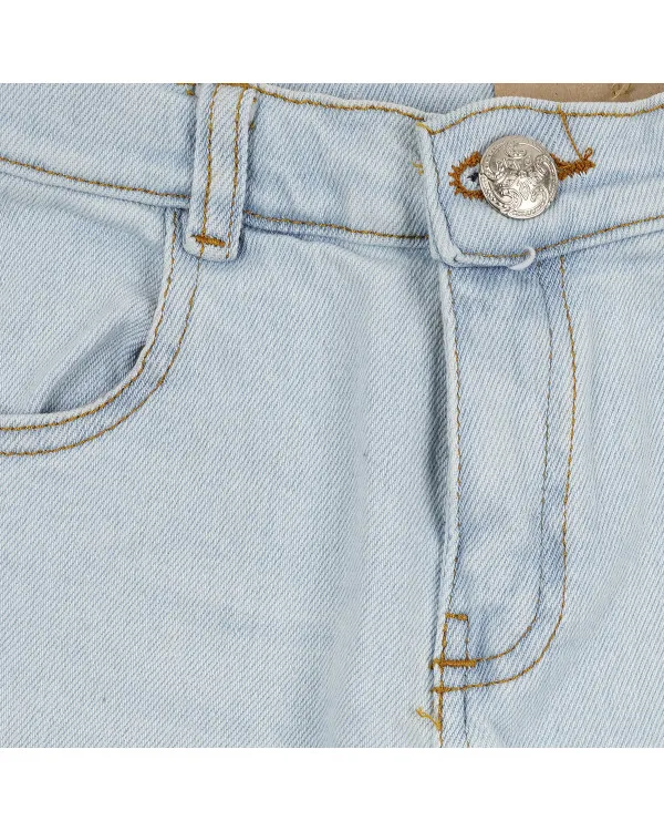 TEKSAS PANTALONE ZA DEVOJČICE GREY2