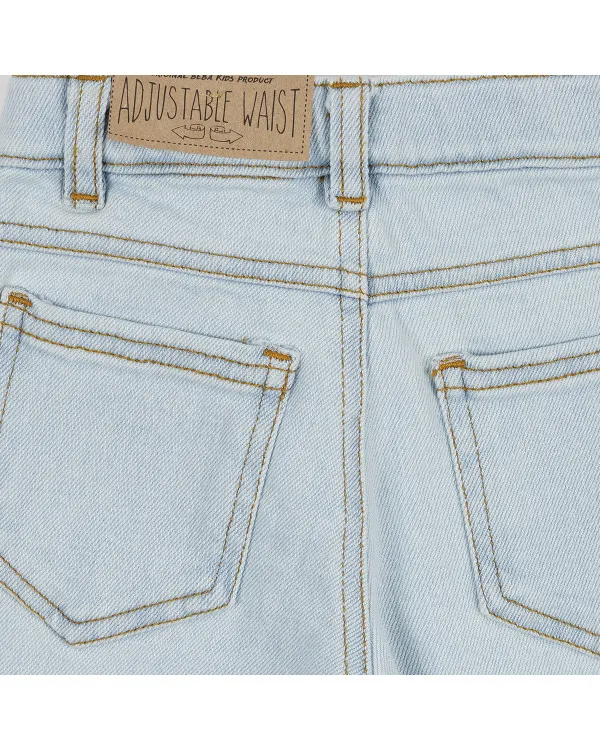 TEKSAS PANTALONE ZA DEVOJČICE GREY2