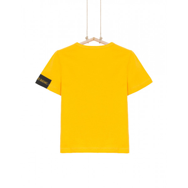 MAJICA ZA DEČAKE BASIC ŽUTA