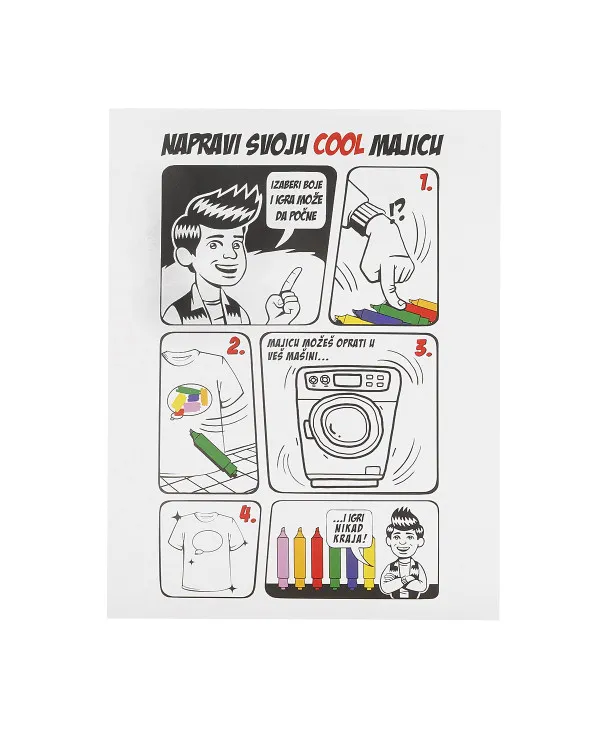 MAJICA ZA DEVOJČICE BRIŠI