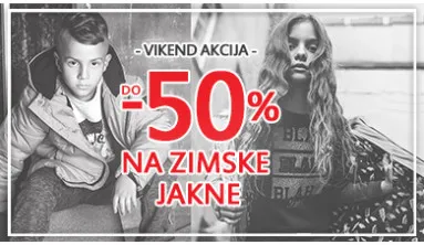 | AKCIJA do -50% na zimske jakne |