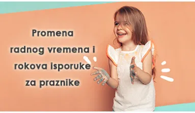 | Promena radnog vremena i rokova isporuke za praznike |