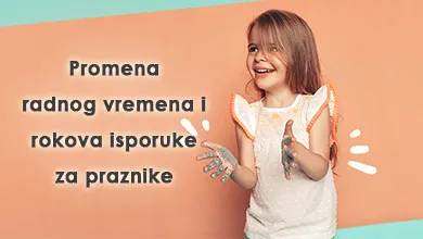 | Promena radnog vremena i rokova isporuke za praznike |