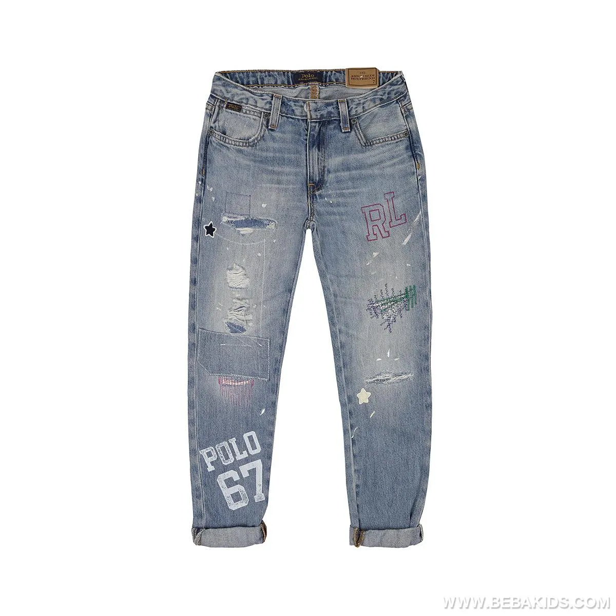 TEKSAS PANTALONE ZA DEVOJČICE RALPH LAUR