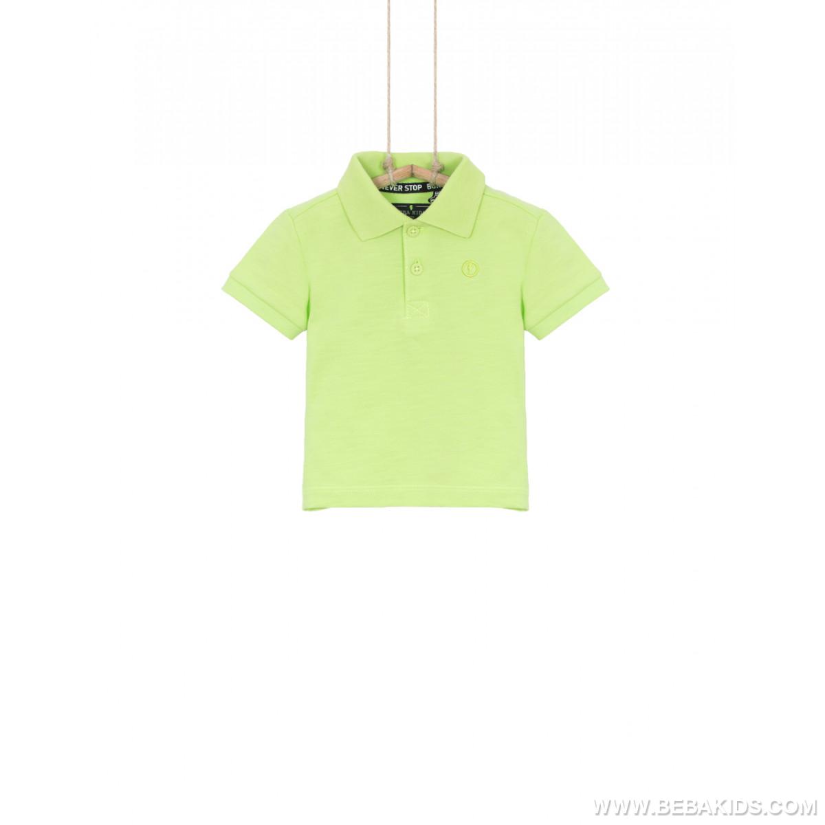 MAJICA ZA DEČAKE POLO LENI