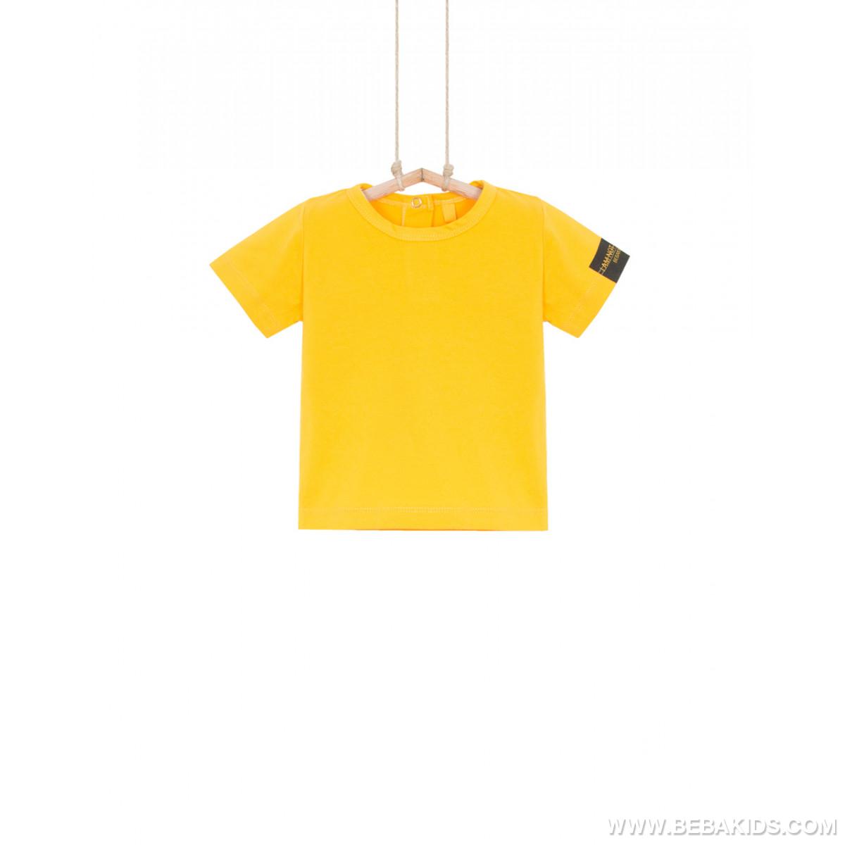MAJICA ZA DEČAKE BASIC ŽUTA